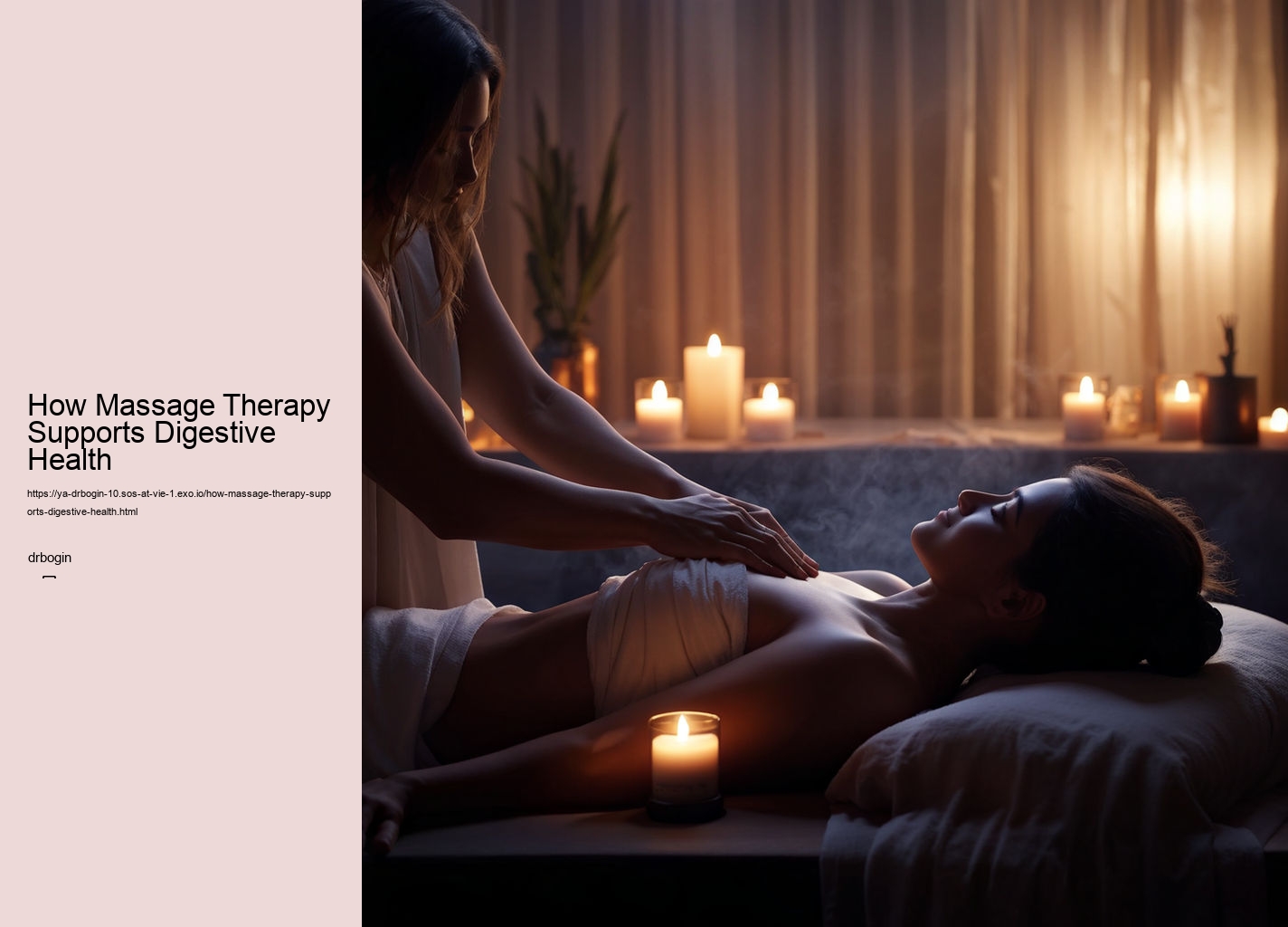 How Massage Therapy Supports Digestive Health